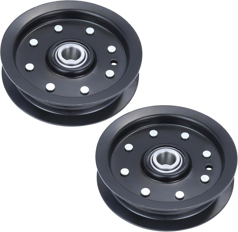 GUSUHAWK 2 Pack 30224 Flat Idler Pulley Replaces Dixie Chopper 30224 Pulley for Dixie Chopper LT1800 LT2000 LT2300 LT2400 LT2500 LT2700 LX2002 LX2400 LX2401 RB2700 SE2550 Classic 2750 2760 3372 Mowers - Image 1